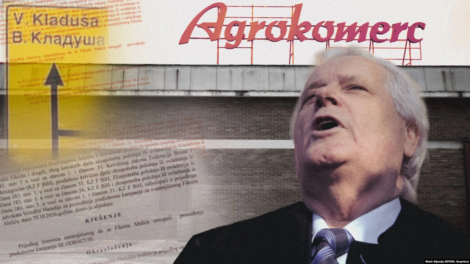 FIKRET ABDIĆ BABO Od Agrokomerca, preko zločina, do korupcije